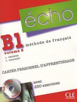 Livro - Echo B1.2 - Cahier Personnel Dapprentissage N/e- Cd Audio +