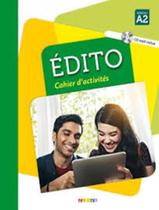 Livro - Edito a2 - cahier + cd-mp3 - 1ere ed