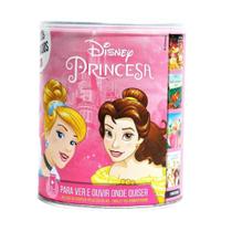 Livro Educacional na Latinha Contos Narrados Disney Princesas