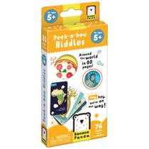Livro educativo Banana Panda Peek-A-Boo Riddles, 80 páginas Livro educativo Banana Panda Peek-A-Boo Riddles, 80 páginas