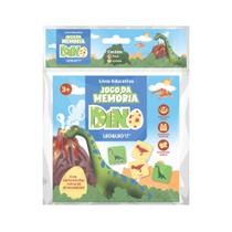 Livro Educativo Jogo da Memória Dino - Oppbag com Livro + Jogo da Memória Leo&Leo Leonora - 10468 Livro Educativo Jogo da Memória Dino - Oppbag com Livro + Jogo da Memória Leo&Leo Leonora - 10468