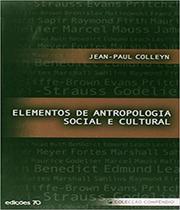 Livro Elementos De Antropologia Social E Cultural - Vol 01
