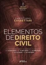 Livro - Elementos de Direito Civil - 12ª Ed - 2024