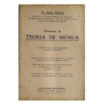 Livro elementos de teoria de música novo programa do curso secundário n.assis ribeiro ( estoque antigo ) - CASA WAGNER EDITORA