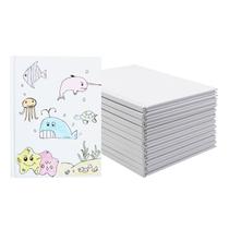 Livro em Branco com Capa Dura (6x8 Polegadas) - 22 Folhas/44 Páginas
