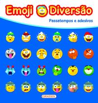 Livro - Emoji Diversão Azul - Passatempos Diversão