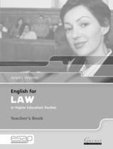 Livro - English For Law Tb - GARNET EDUCATION