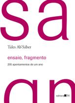 Livro - Ensaio, fragmento Livro - Ensaio, fragmento