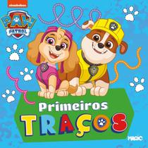 Livro Escolar Baby Primeiros Traços - Patrulha Canina - Magic Livro Escolar Baby Primeiros Traços - Patrulha Canina - Magic