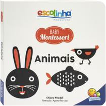 Livro - Escolinha Baby Montessori - Contrastes! Animais