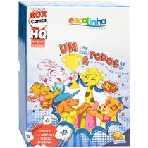 Livro - Escolinha HQ BOX: Um por todos & todos por um mundo ainda melhor!