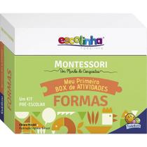 Livro - Escolinha MONTESSORI Meu P BOX de Atividades: Formas (Escolinha)