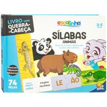 Livro - Escolinha Quebra-Cabeça: Sílabas