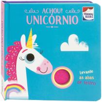 Livro - Esconde-esconde com feltros: Achou! Unicórnio