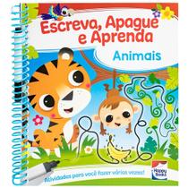 Livro - Escreva, Apague e Aprenda: Animais