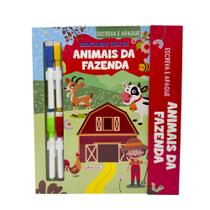 Livro - Escreva e Apague: Brincando com os Animais da Fazenda Livro - Escreva e Apague: Brincando com os Animais da Fazenda