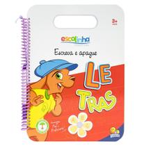 Livro - Escreva e Apague: Letras (Escolinha Todolivro)