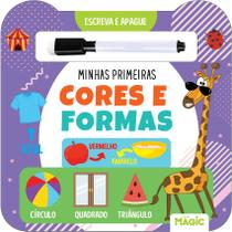 Livro - Escreva e Apague - Minhas Primeiras Cores e Formas