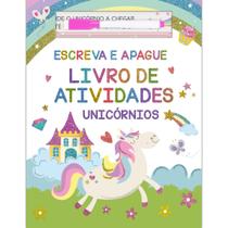 Livro - Escreva e apague - Unicórnios Livro - Escreva e apague - Unicórnios