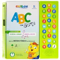 Livro - Escute e Aprenda! Escreva Apague ABC com Sons (Escolinha Todolivro)