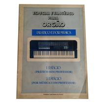 Livro especial evangélico para orgão prático e por música 1 e 2 estágios ( estoque antigo )