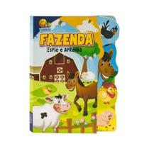 Livro Espie e Aprenda: Animais da Fazenda Montessori - Todolivro Livro Espie e Aprenda: Animais da Fazenda Montessori - Todolivro