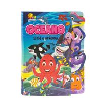 Livro Espie e Aprenda: Animais do Oceano Montessori Sensorial - Todolivro Livro Espie e Aprenda: Animais do Oceano Montessori Sensorial - Todolivro