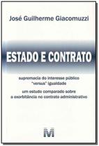 Livro - Estado e contrato - 1 ed./2011