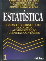 Livro Estatística Volume 1 - Ermes Medeiros Da Silva 1999