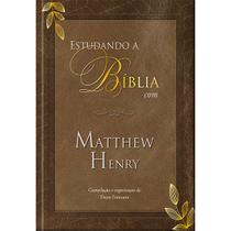 Livro - Estudando a Biblia com Matthew Henry