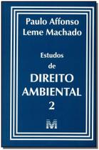 Livro - Estudos de direito ambiental 2 - 1 ed./2014 Livro - Estudos de direito ambiental 2 - 1 ed./2014
