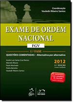 Livro - Exame de ordem nacional - FGV - 1ª fase Livro - Exame de ordem nacional - FGV - 1ª fase