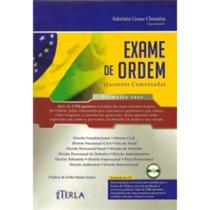 Livro: Exame de Ordem - Questões Comentadas 1ª Fase + Cd-Rom Autor: Fabrizio Cezar Chiantia (Novo, Lacrado)