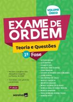 Livro - Exame De Ordem Teoria E Questões - 1 Fase - 1ª Edição 2020