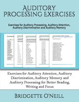 Livro: Exercícios de processamento auditivo para atenção auditiva