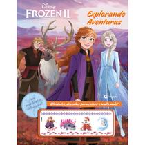 Livro - Explorando Aventuras - Frozen 2 com Tatuagens