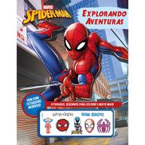 Livro - Explorando Aventuras - Homem-aranha com Tatuagens