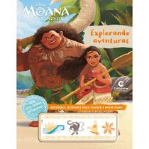 Livro Explorando Aventuras - Moana - 1 unidade - Disney