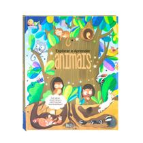 Livro Explorar E Aprender - ANIMAIS - Grande C/ Abas Interativas - Todolivro