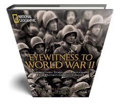 Livro - Eyewitness to World War II: Unforbettable Stories and Photographs from History's Greatest Conflict National Geographic Capa Dura