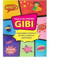 Livro Faça o seu próprio Gibi para criar e colorir seu Gibi livro infantil Dia das Criancas