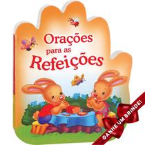 Livro Falando Com Papai do Céu: Orações Para as Refeições Crianças Infantil Evangélico Filhos Meninos Bebê Cristão - Igreja Cristã Amigo Evangélico