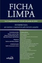 Livro - Ficha limpa: Interpretada por juristas e responsáveis pela iniciativa popular