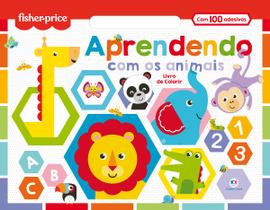 Livro - Fisher-Price - Aprendendo com os animais Livro - Fisher-Price - Aprendendo com os animais