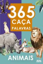 Livro físico, 365 Caça-palavras - Animais - Facil, medio e dificil I - Diversão e Desafio Todos os Dias