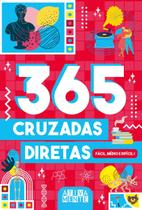 Livro físico, 365 cruzadas diretas - Facil, medio e dificil I - Diversão e Desafio Todos os Dias