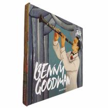 Livro Físico Com CD Coleção Folha Lendas do Jazz Volume 21 Benny Goodman