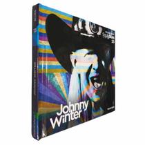 Livro Físico Com CD Coleção Folha Soul & Blues Volume 25 Johnny Winter