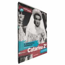 Livro Físico Com DVD Coleção Folha Grandes Biografias no Cinema V. 27 A Imperatriz Vermelha Inspirado em Catarina 2ª - Publifolha