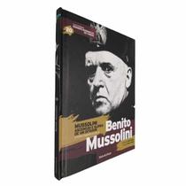Livro Físico Com DVD Coleção Folha Grandes Biografias no Cinema Vol 20 Mussolini Ascensão e Glória de Um Ditador